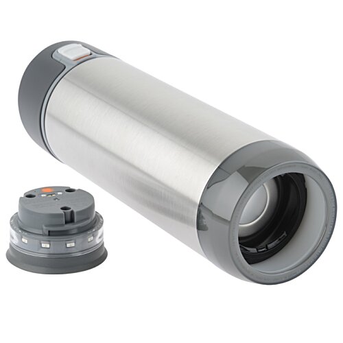 Additional Image 6 - a silver cylinder with a round cap