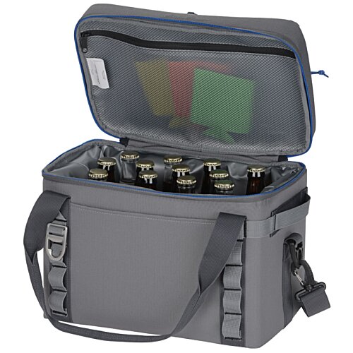 Additional Image 3 - a grey bag with a green screen