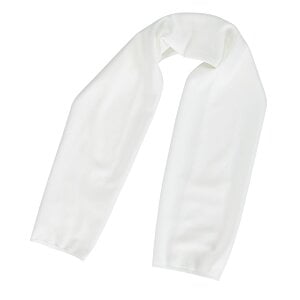 Additional Image 2 - a white scarf on a white background