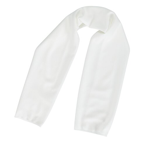 Additional Image 2 - a white scarf on a white background