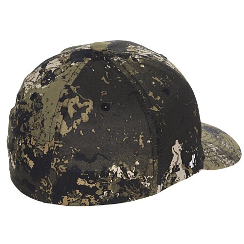 Additional Image 2 - a black hat with a camouflage pattern