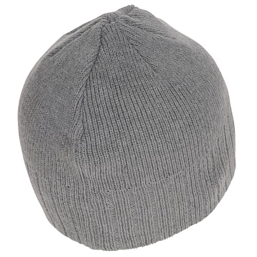 Additional Image 1 - a grey beanie on a white background