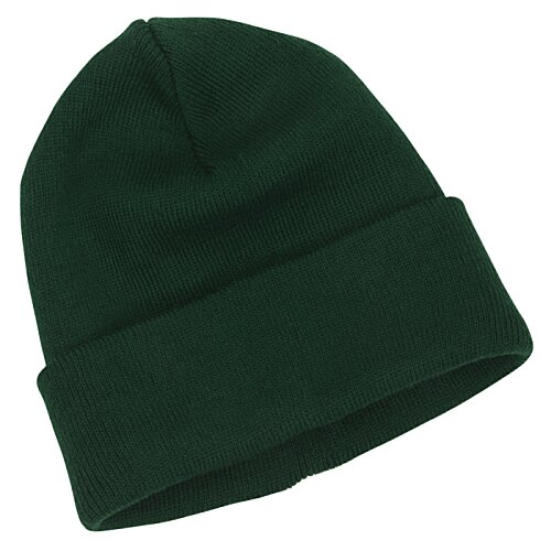 Additional Image 2 - a green beanie on a white background