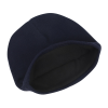 a black beanie on a white background