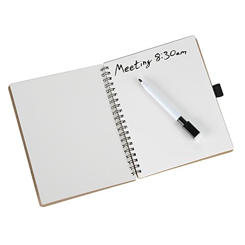 Additional Image 3 - a white notebook with a pen on it
