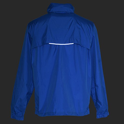 Additional Image 5 - a blue jacket with a black background