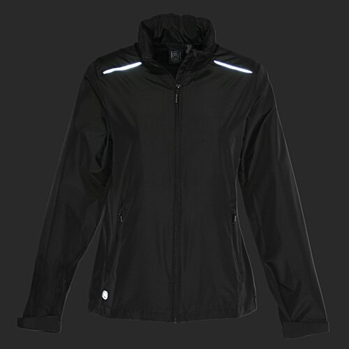 Additional Image 4 - a black jacket with a black background