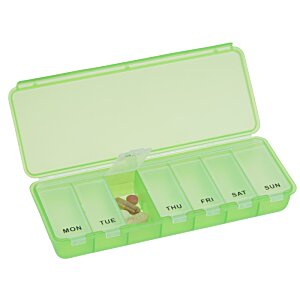 Additional Image 4 - a green pill box with a lid