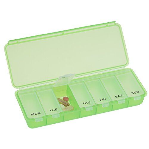 Additional Image 4 - a green pill box with a lid
