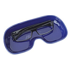 Additional Image 2 - a pair of blue glasses