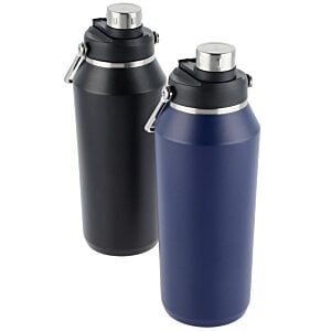Additional Image 4 - a couple of blue and black water bottles