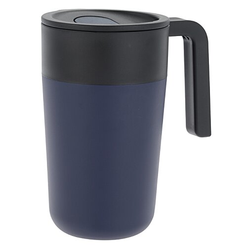 Additional Image 1 - a blue and black coffee mug