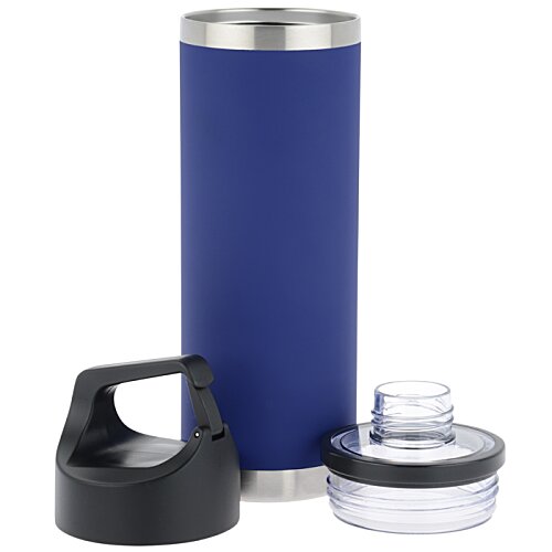 Additional Image 6 - a blue and black water bottle