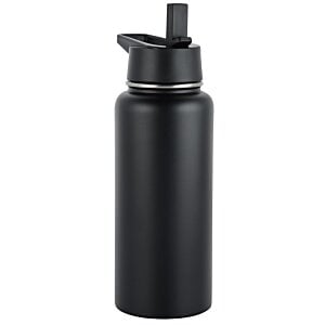 Additional Image 1 - a black bottle with a straw