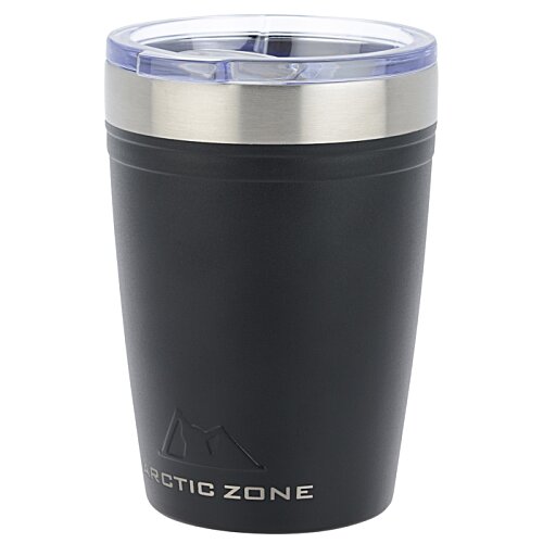 Additional Image 1 - a black and silver cup