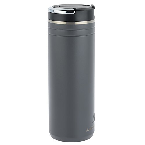 Additional Image 3 - a black and gold cylindrical container