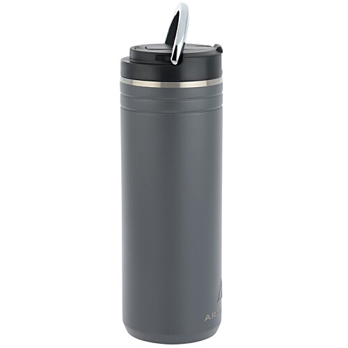 Additional Image 5 - a black and grey drink container