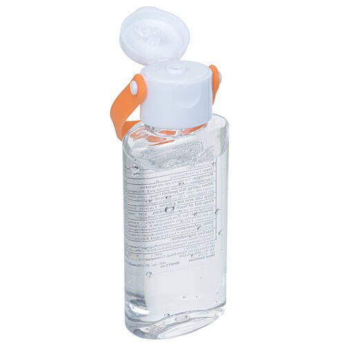 Additional Image 1 - a small plastic bottle with a white and orange cap