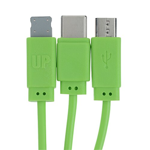 Additional Image 3 - a close up of a green cable