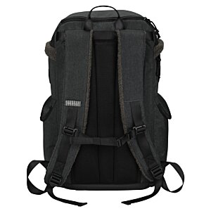 Additional Image 3 - a black backpack with straps