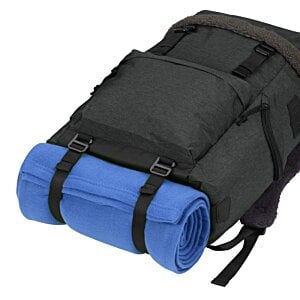 Additional Image 5 - a black and blue backpack