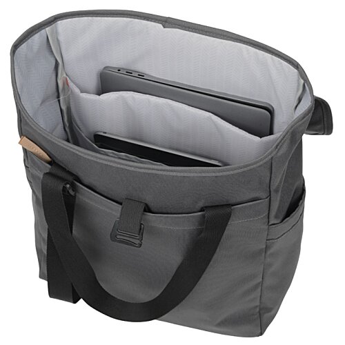 Additional Image 1 - a grey bag with black straps