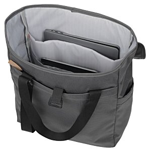 Additional Image 1 - a grey bag with black straps