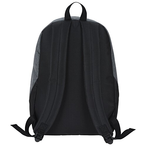 Additional Image 2 - a black backpack with straps