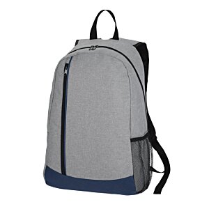 Additional Image 1 - a grey backpack with a black strap