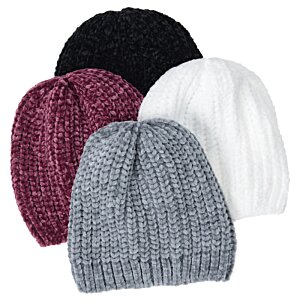 Additional Image 3 - a group of knit hats