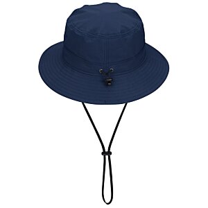 Additional Image 1 - a blue hat with a strap
