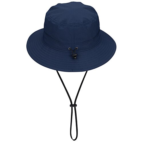 Additional Image 1 - a blue hat with a strap