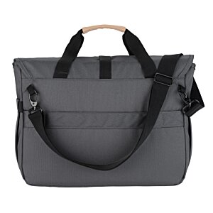 Additional Image 2 - a grey bag with black straps