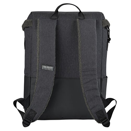 Additional Image 3 - a black backpack with straps