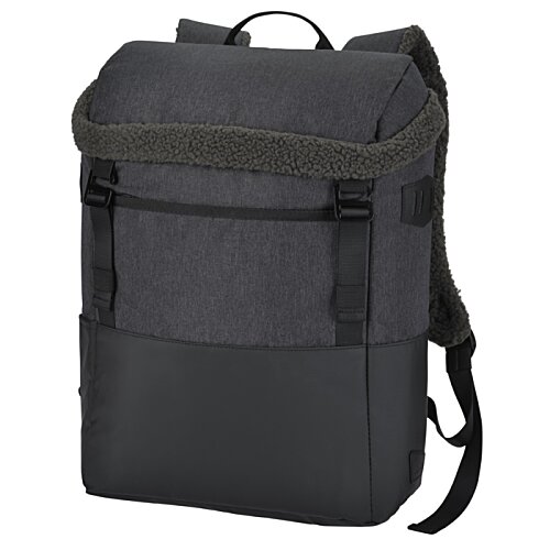 Additional Image 1 - a black backpack with a strap