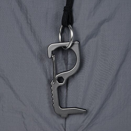Additional Image 2 - a metal object on a black string