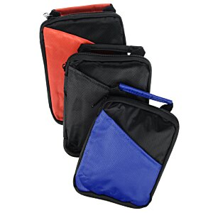 Additional Image 3 - a group of black and red bags