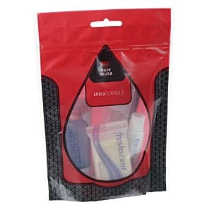 Additional Image 1 - a red and black package with a black and red label