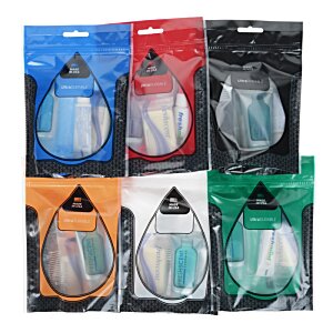 Additional Image 3 - a group of colorful packages of face masks