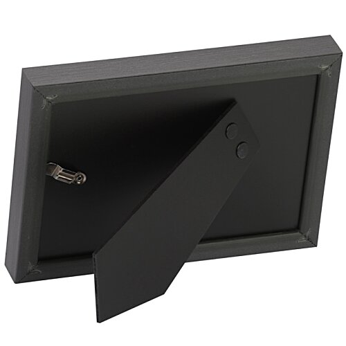Additional Image 1 - a black rectangular frame with a black ribbon