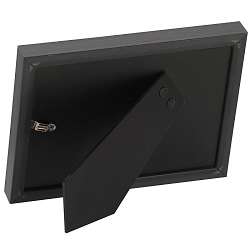 Additional Image 1 - a black rectangular frame with a black ribbon