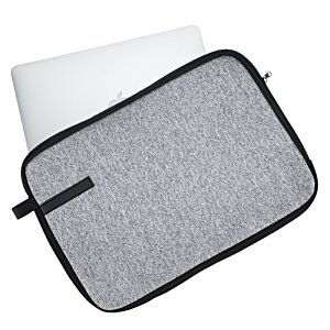 Additional Image 1 - a grey bag with a white paper in it