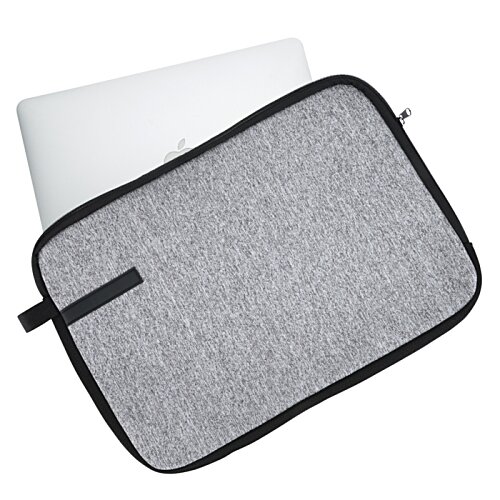 Additional Image 1 - a grey bag with a white paper in it