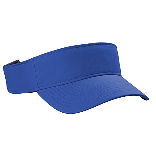 Additional Image 1 - a blue visor on a white background