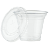 View Image 2 of 2 of Clear Soft Plastic Cup with Lid - 9 oz.