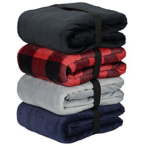 Additional Image 5 - a stack of blankets tied together