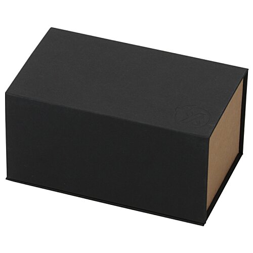 Additional Image 1 - a black box with a tan edge
