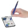 View Image 3 of 4 of Bali Ombre Soft Touch Stylus Metal Pen - Full Color