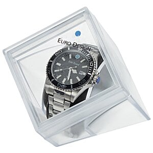 Additional Image 1 - a watch in a clear plastic box