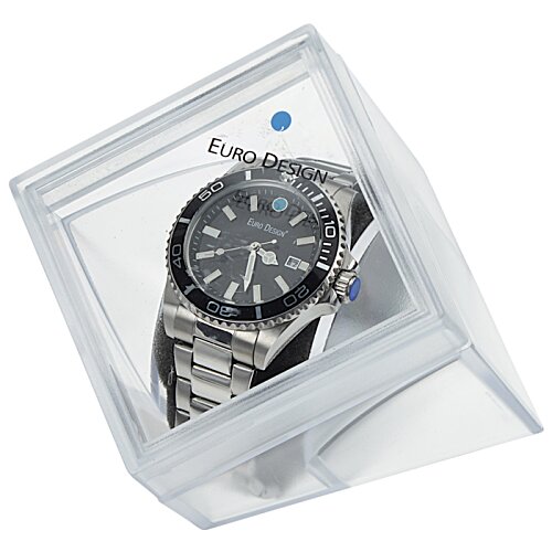 Additional Image 2 - a watch in a clear plastic box